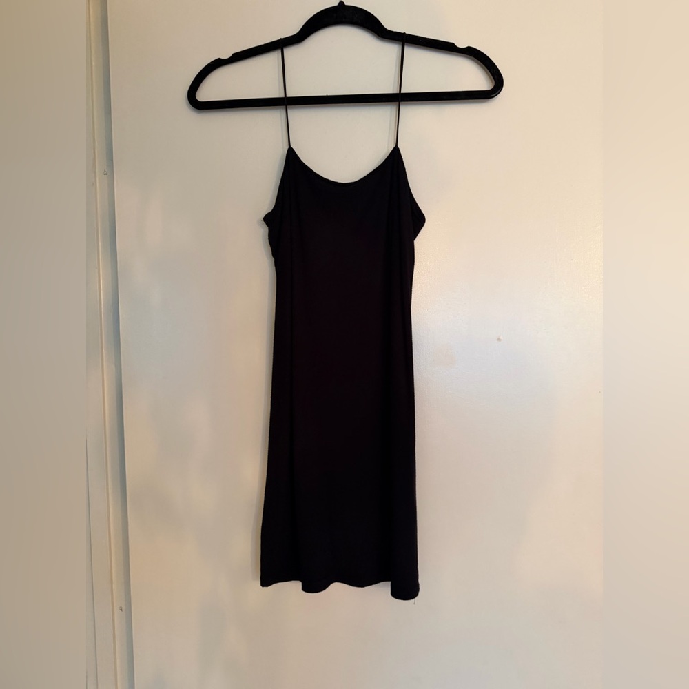 Super Soft Black Mini Dress